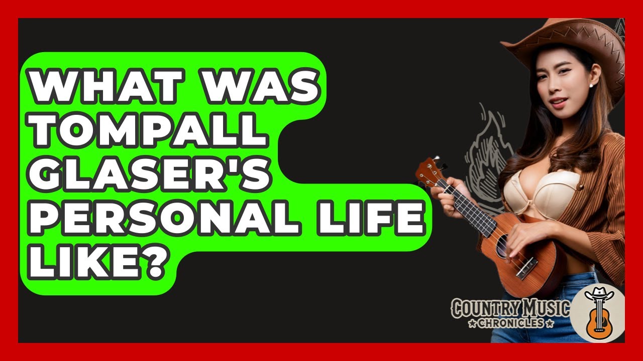 What Was Tompall Glaser's Personal Life Like? - Country Music Chronicles