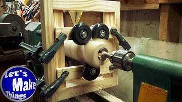 Make a Steady Rest Fixture for your Lathe // Step by Step
