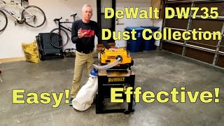 How to Control Dust on the Dewalt 735 Planer by Rmarvids 41,435 views 1 year ago 6 minutes, 50 seconds