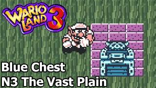 Wario Land 3 - N3 The Vast Plain - Blue Chest