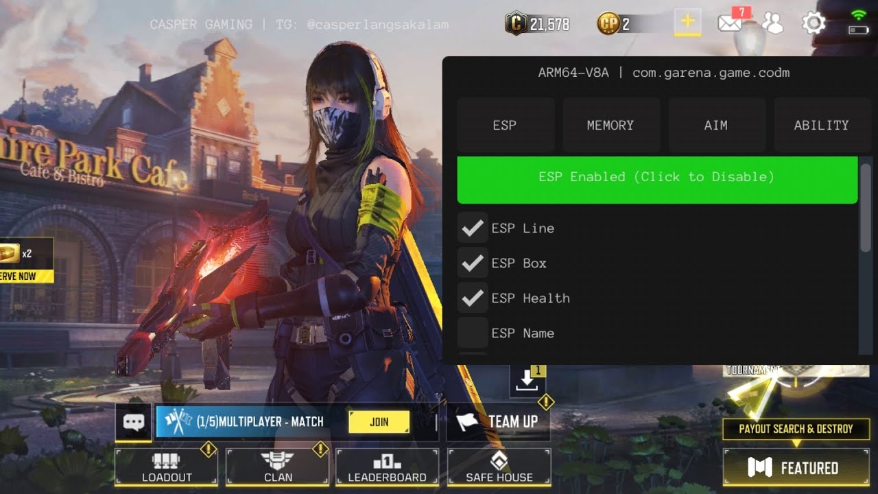 Codm Multiplayer Menu CODM 1.6.43 MENU INJECTOR - YouTube