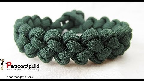 Zipper sinnet paracord bracelet