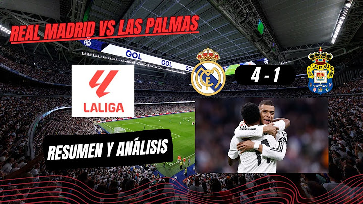 Remontada, Goleada y Líderes, Real Madrid 4 vs UD Las Palmas 1, LaLiga