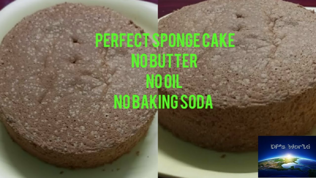 Perfect Vanilla Sponge Cake without Butter, Oil, & Baking Soda recipe