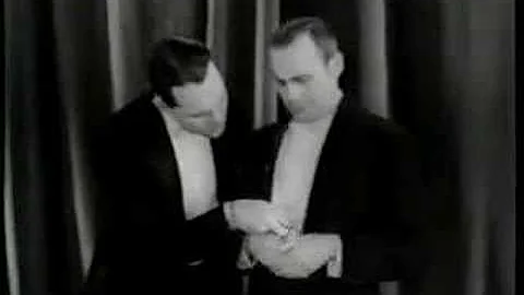 William Haines and Jack Benny in Hollywood Revue o...
