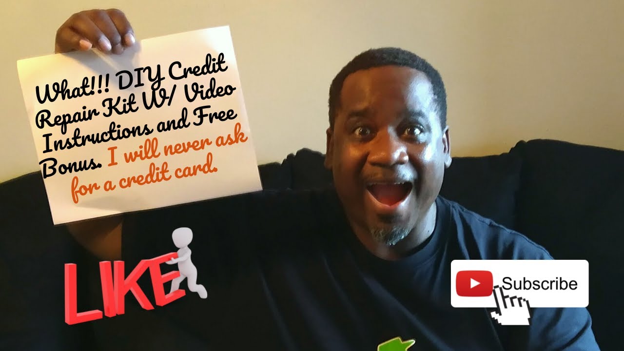 FREE  Do-It-Yourself  Credit Repair Kit w/ Instructions & Bonus  Credit Debt Counseling Service
