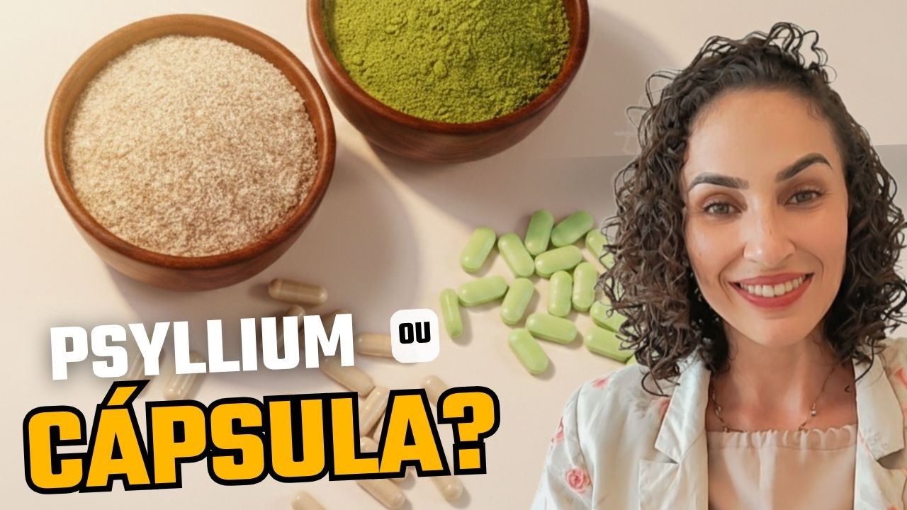 PSYLLIUM: em Pó ou Cápsula? Intestino Preso | Panqueca de Psyllium | Emagrecimento
