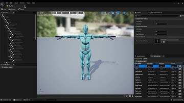 Unreal Engine 5 Tutorial 023-35 Retargeting, Mixamo character targets another Mixamo character
