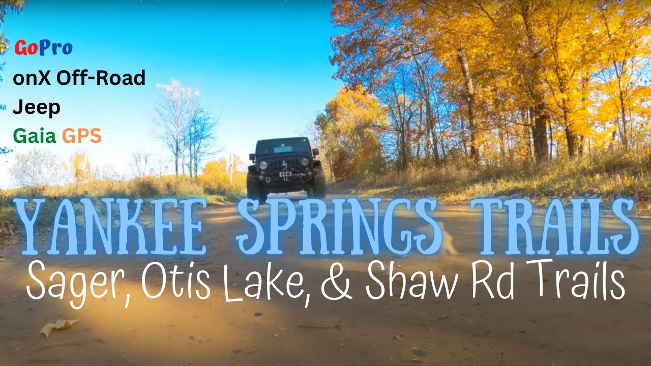 Yankee Springs OffRoad Jeep Trails Series Part 2 (Sager, Otis Lake