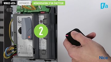 Comment programmer sa télécommande Nice (mode 2) ?