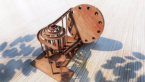 Marble Run 4 | Blender 2.91 (SIMULATION)