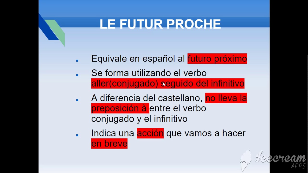 Como Se Forma El Gerundio En Frances