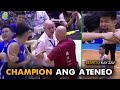 BALIK CHAMPION ang ATENEO 75-68 | Bigay Pugay kay Zav Lucero