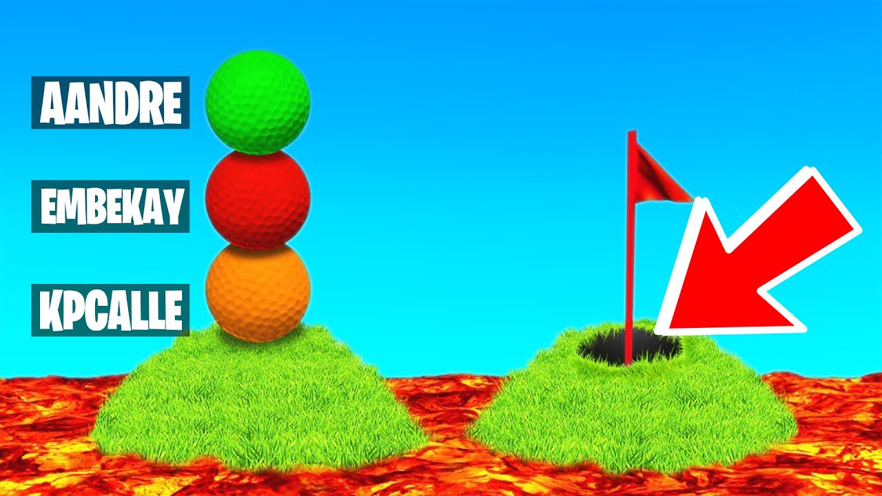 NUR 1% schaffen diese TRICKSHOT GOLF IT MAP mit @Embekay & @KPCalle