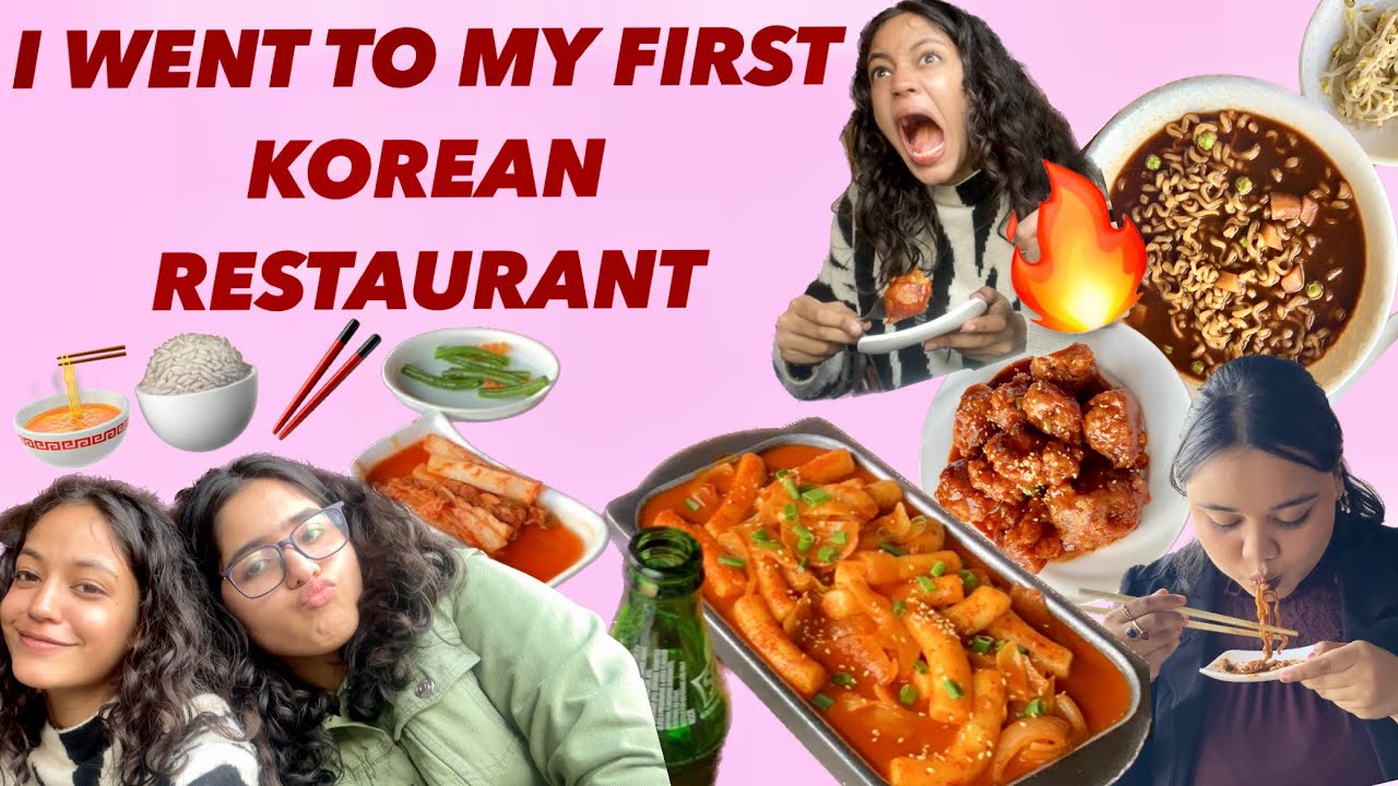 *Majnu ka Tilla Food Vlog* Korean Restaurant Kimchi, Tteokbokki