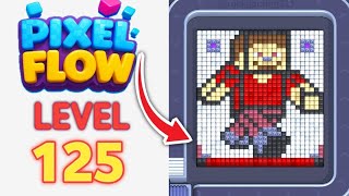 Pixel Flow Level 125 Walkthrough