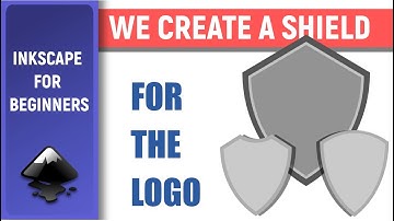 Tutorial for beginners in Inkscape: Simply Create Shield for Logo