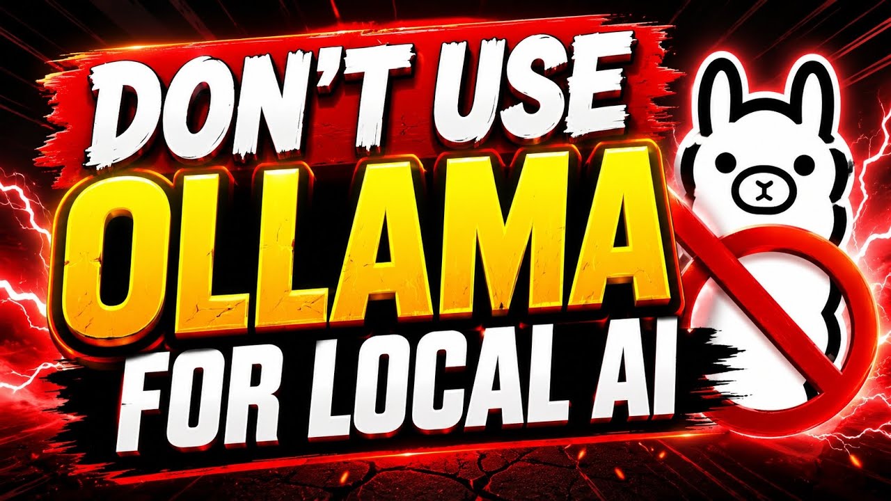 Don't use Ollama for Local AI