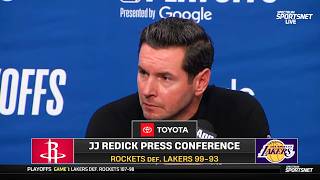JJ Redick IS NOT HAPPY After Lakers Game 5 Loss to Rockets! | Lakers Postgame vs Rockets