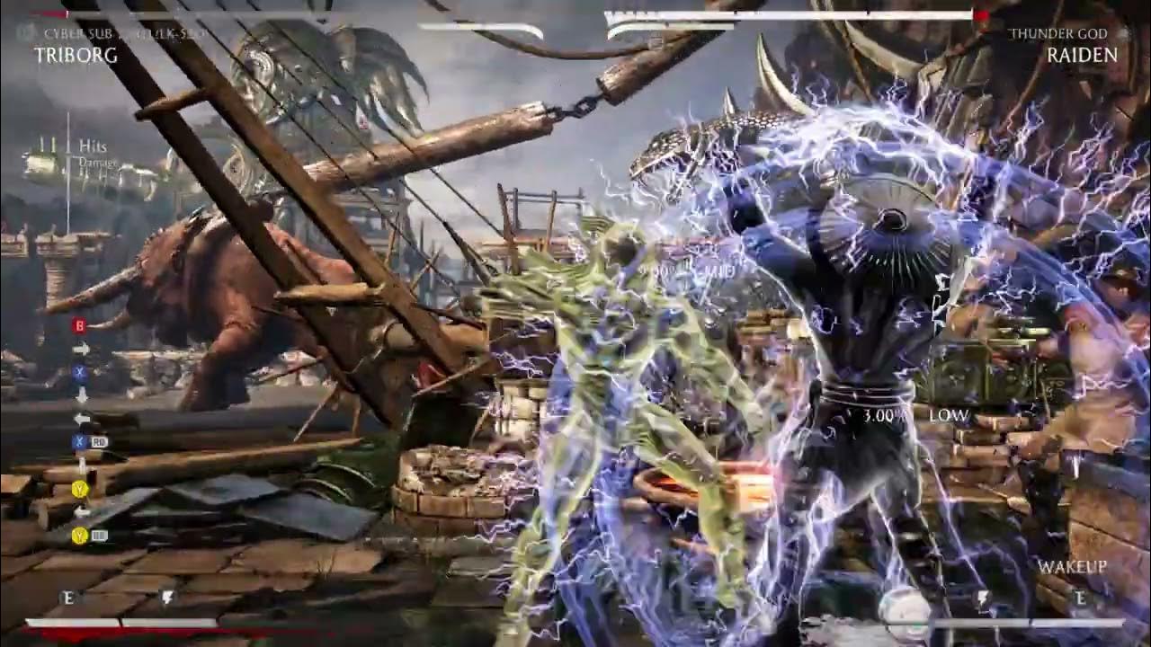 MKX Cyber SubZero higher damage armor break YouTube