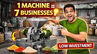 7 Small Businesses You Can Start With A Pulveriser Machine