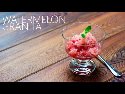 Video: Watermelon Granita Na May Gin