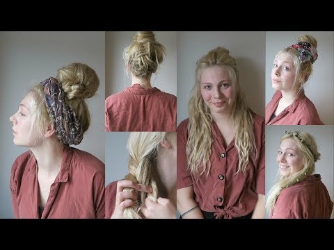 Hippie Hairstyles For Partial Dreadlocks Youtube