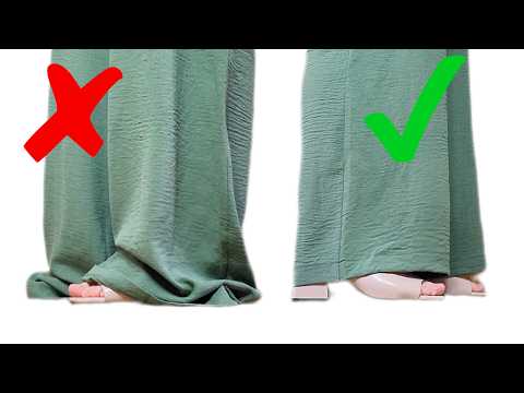 🔥🧵 Forget all the old methods! This is how pants are hemmed NOW!