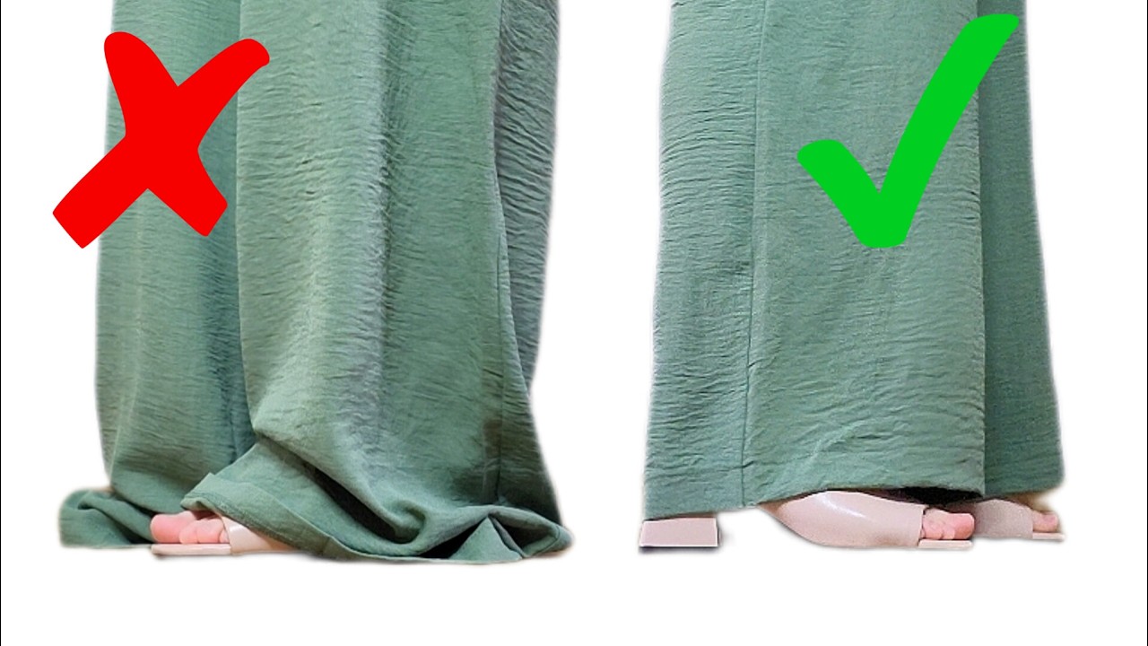 🔥🧵 Forget all the old methods! This is how pants are hemmed NOW! - YouTube