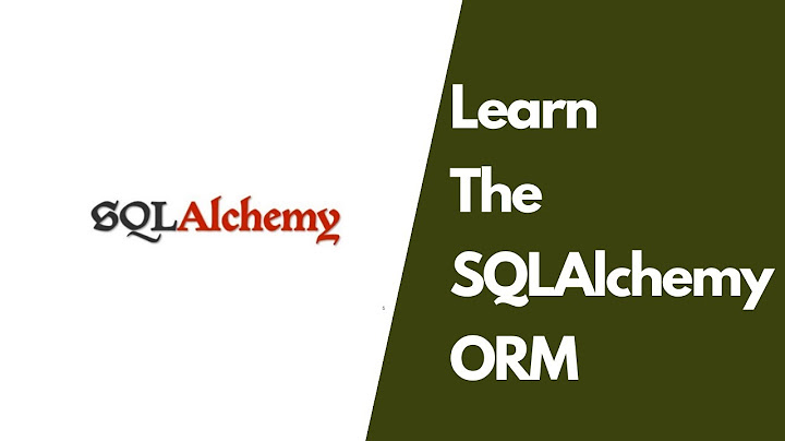 SQLAlchemy ORM Crash Course - Manage Databases With Python