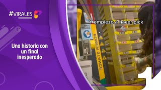 Mujer mostró cómo es trabajar en Amazon durante un turno nocturno: con final inesperado incluido