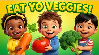Eat Your Veggies! 🥦 Fun Healthy Educational Food Song for Kids | Sing Song Squad