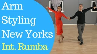 Arm Styling For New Yorks Rumba (International Style)