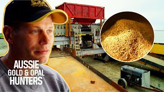 Shawn Pomrenke Makes A Splendid $25K Gold Find While Building His New Wash-Plant | Bering Sea Gold