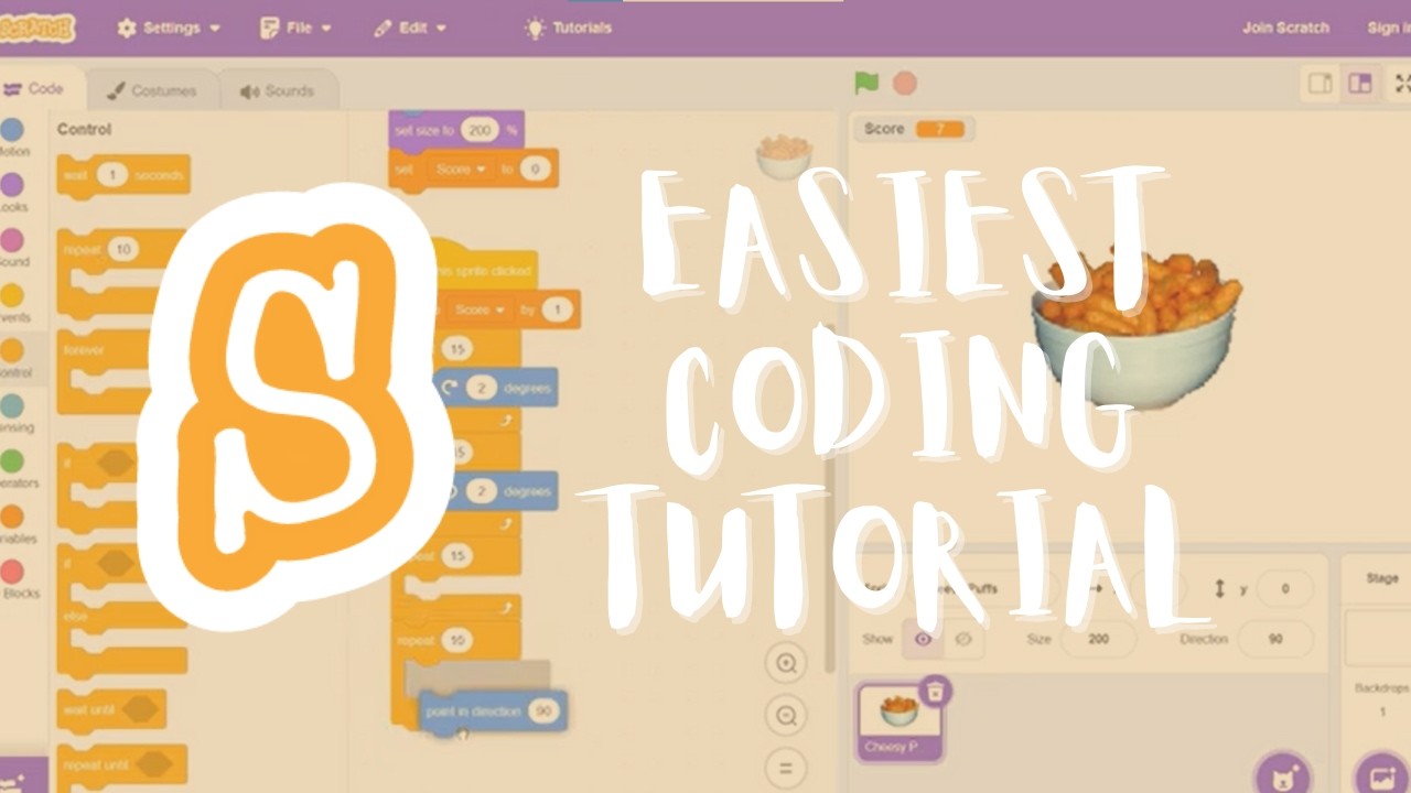 💻 CODE YOUR FIRST GAME! || Scratch Clicker Game Tutorial ...