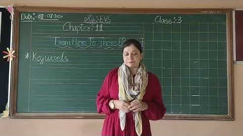 Subject: EVS , Class : 3 , Chapter: 11 , From Here To There.. Part: 4