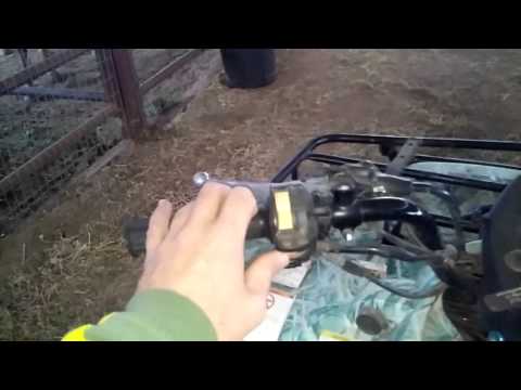 How to start a four wheeler