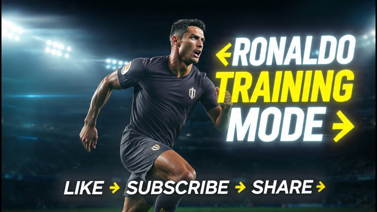 Cristiano Ronaldo Intense Football Training 🔥 | Legend Never Stops | Motivational Story