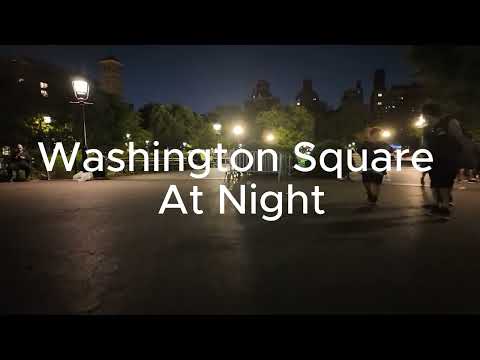 Weird & Wonderful Washington Square At Night