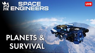 Famous 🔴 VS2 Planets & Survival Start | Space Engineers 2 Progression & Contracts Net Worth