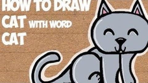[TUTORIAL] HOW TO DRAW A REALISTIC CAT : Narrated Step by Step