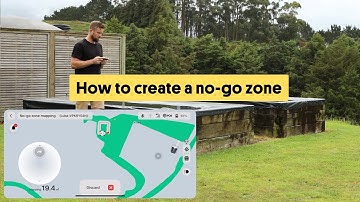 How to create a no-go zone - Mammotion Luba, Yuka