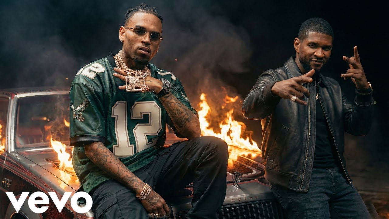 Chris Brown ft. Usher - Lights Down Low (Lyrical Music Video)