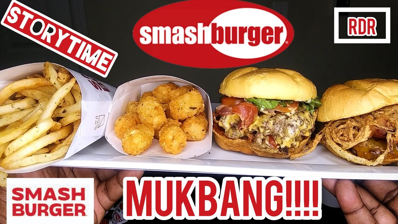 SMASHBURGER MUKBANG|