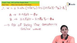 Delay Line Canceller of MTI Radar - MTI and Pulse Doppler Radar - Radar Engineering