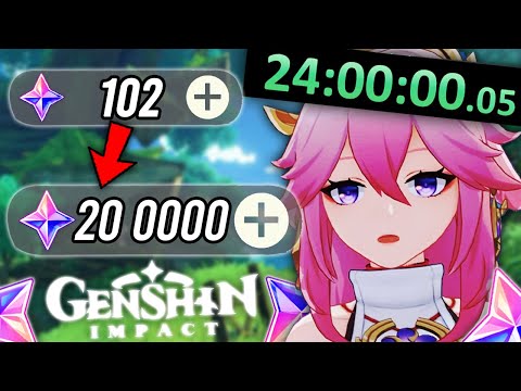 AVOIR 20 000 PRIMOGEMS GRATUITE SUR GENSHIN IMPACT EN 24H ! Vraiment Possible ?