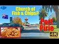 4K - Drive in Port Pirie, Church of Fish and Chips. Driving in South Australia