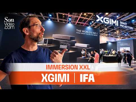 New XGIMI AURA 3 Max projector at IFA Berlin