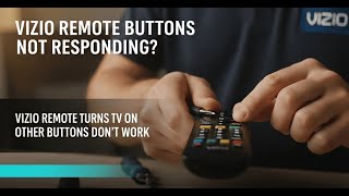 VIZIO Remote Buttons Not Responding? Try These Fixes!