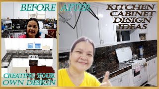 KITCHEN CABINET | EASY CREATING YOUR OWN IDEAS | Auntie Cecille TV